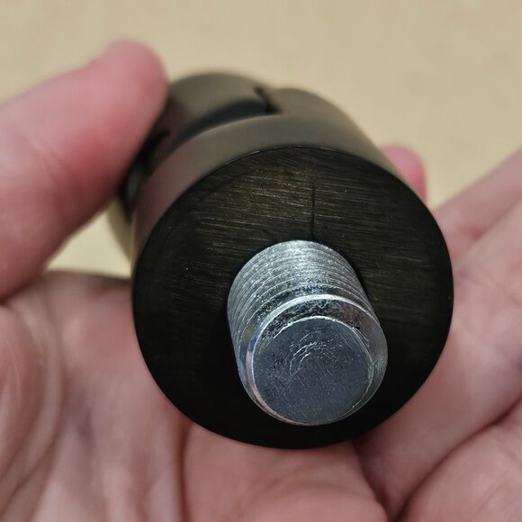 RARE NEW FRONTGATE SINGLE CURTAIN ROD OUTDOOR ALL WEATHER ORB CORNER BRACKET - Picture 6 of 7